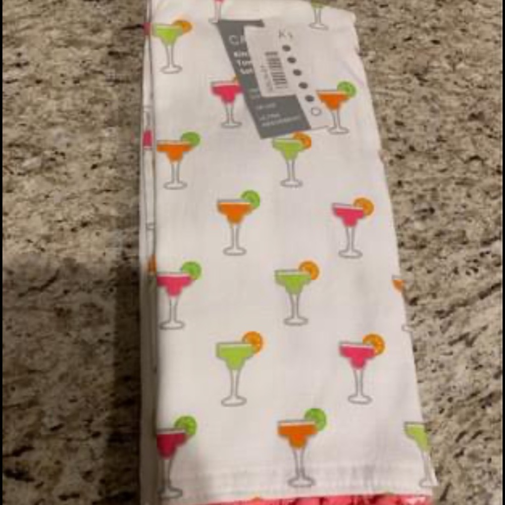 Margarita dish towels